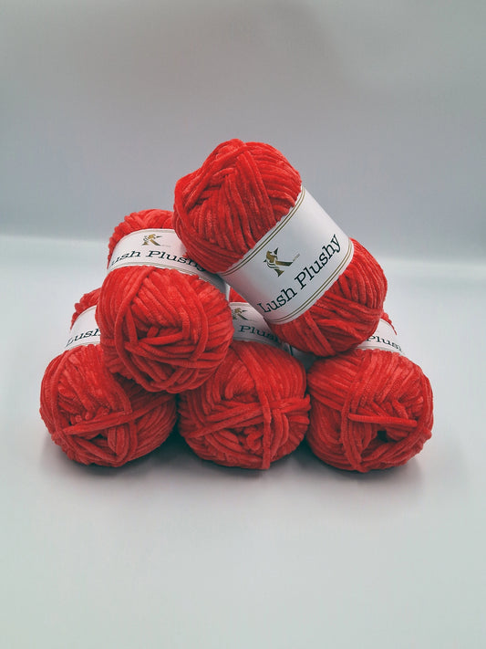 Lush Plushy Chenille yarn lushy 20