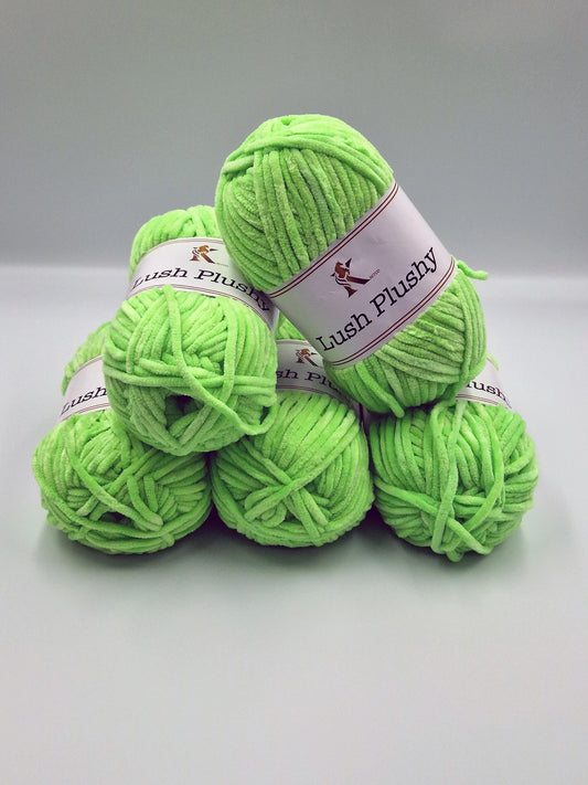 Lush Plushy Chenille yarn lushy 2