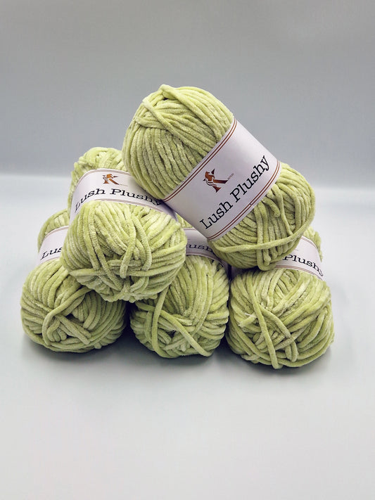 Lush Plushy Chenille yarn lushy 3