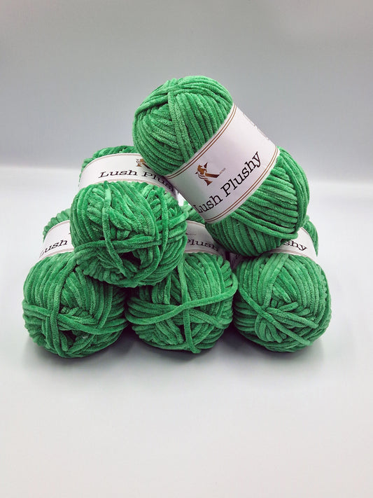 Lush Plushy Chenille yarn lushy 4