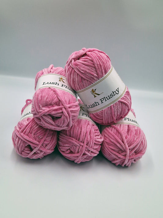 Lush Plushy Chenille yarn lushy 5