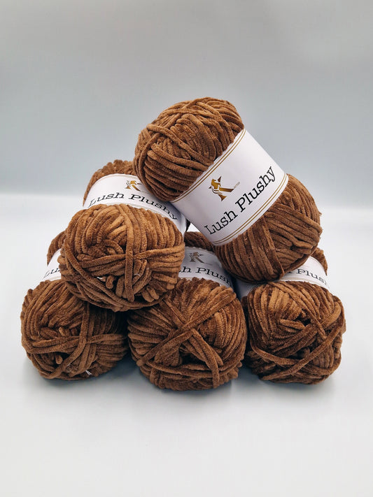 Lush Plushy Chenille yarn lushy 7