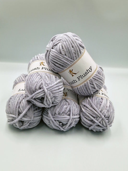 Lush Plushy Chenille yarn lushy 8