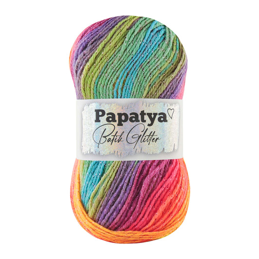 Papatya Angora Batik Glitter 07