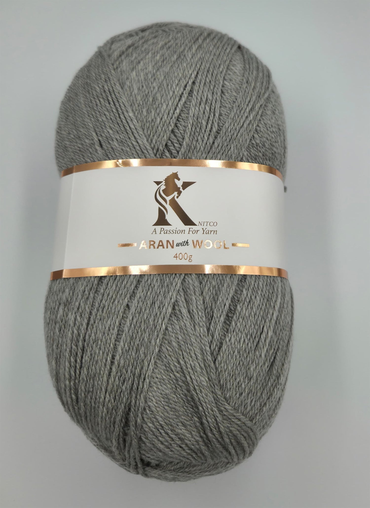 Knitco 400g Aran With wool, £16.50, Pack of 3, £5.50 per ball, 8 Colours
