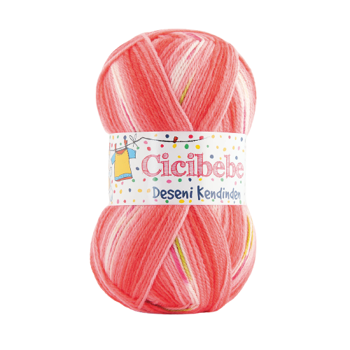 Cicibebe Dk - £6.90, pack quantity 5 Balls, £1.38 per ball, 15 Colours
