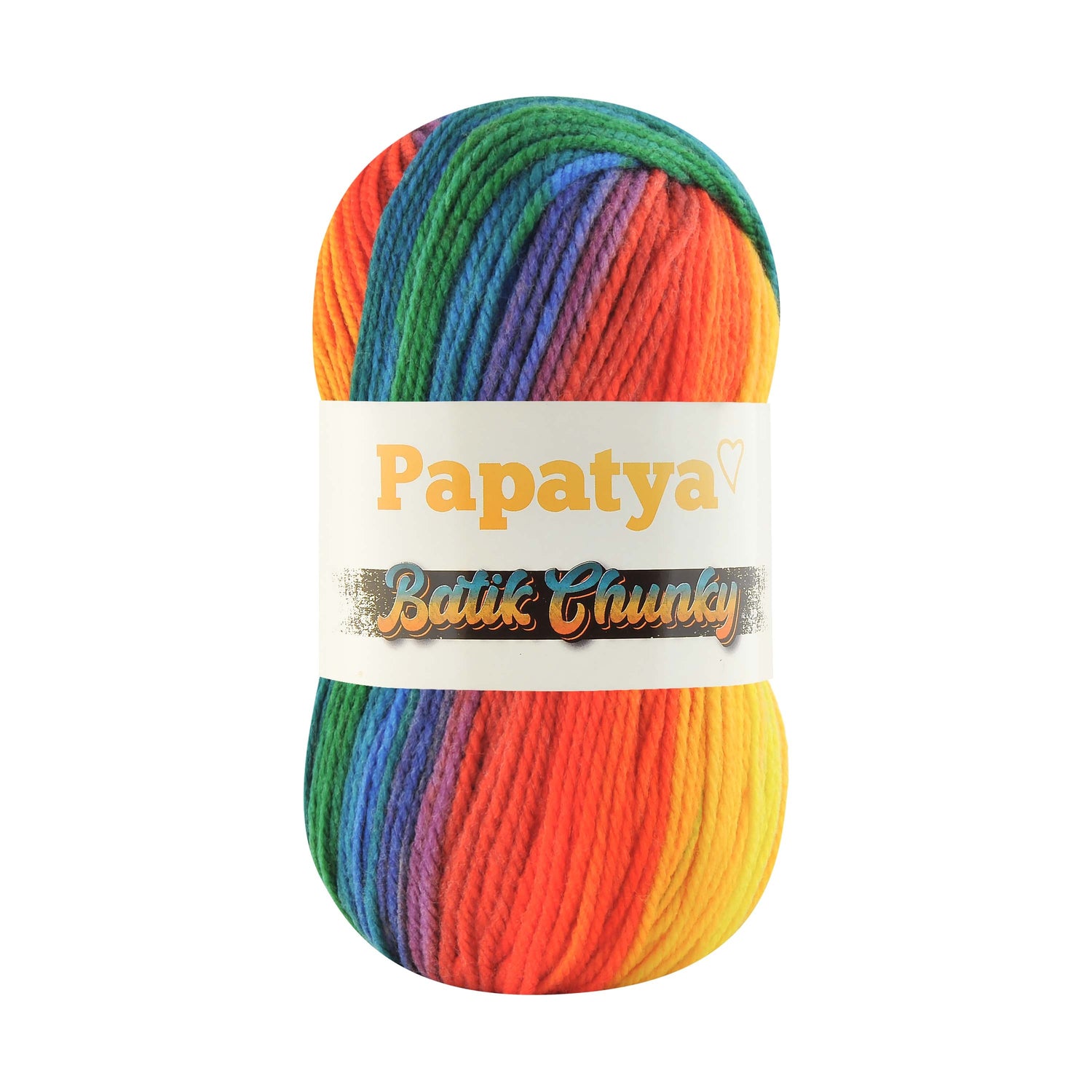 Papatya Batik Chunky - £6.90, pack quantity 5 Balls, £1.38 per ball, 16 Colours