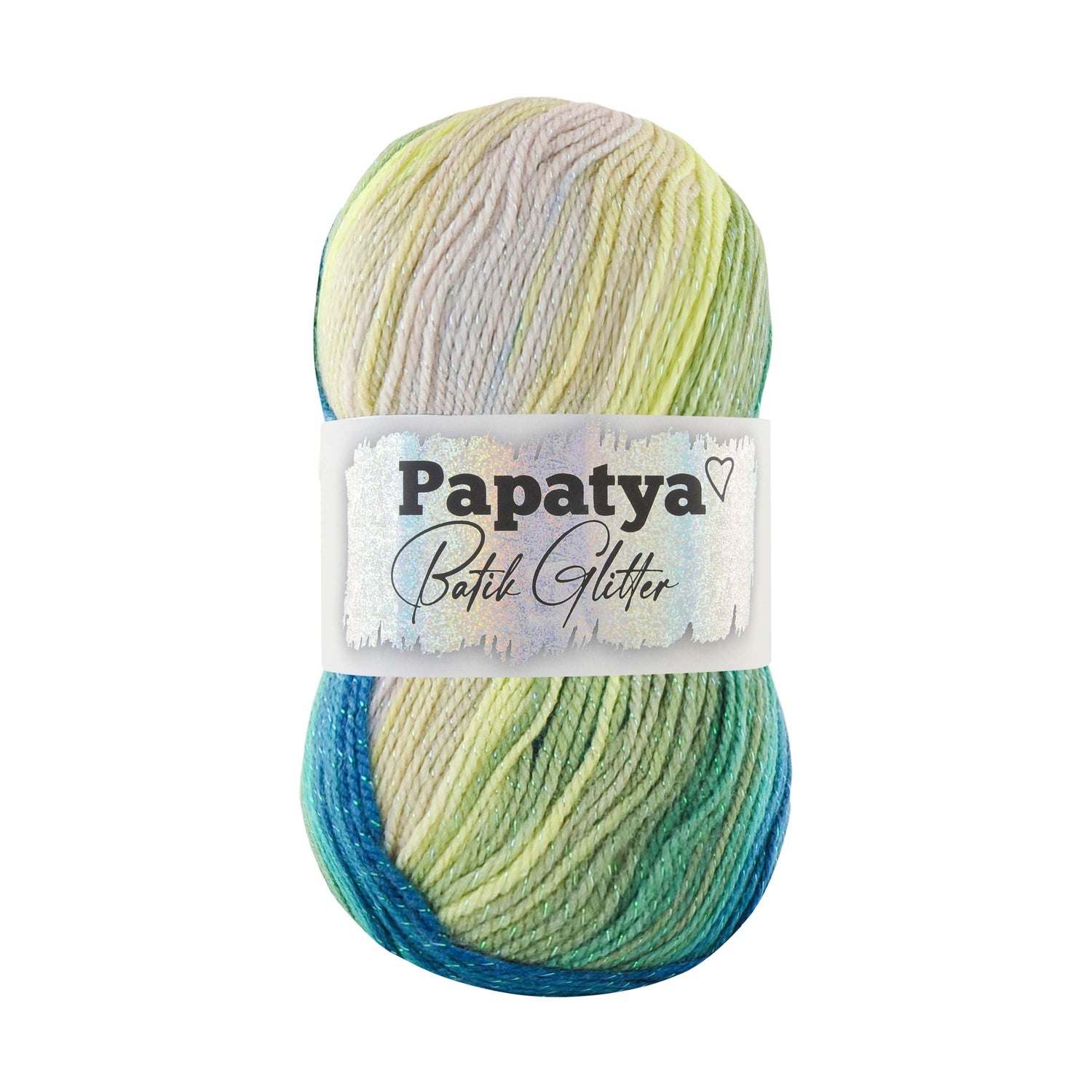 Papatya Angora Batik Glitter  - £7.70, pack quantity 5 Balls, £1.54 per ball, 11 Colours