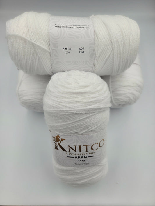 Knitco Aran 200g 1000