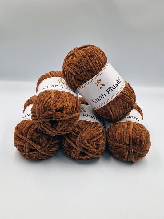 Lush Plushy Chenille yarn lushy 12